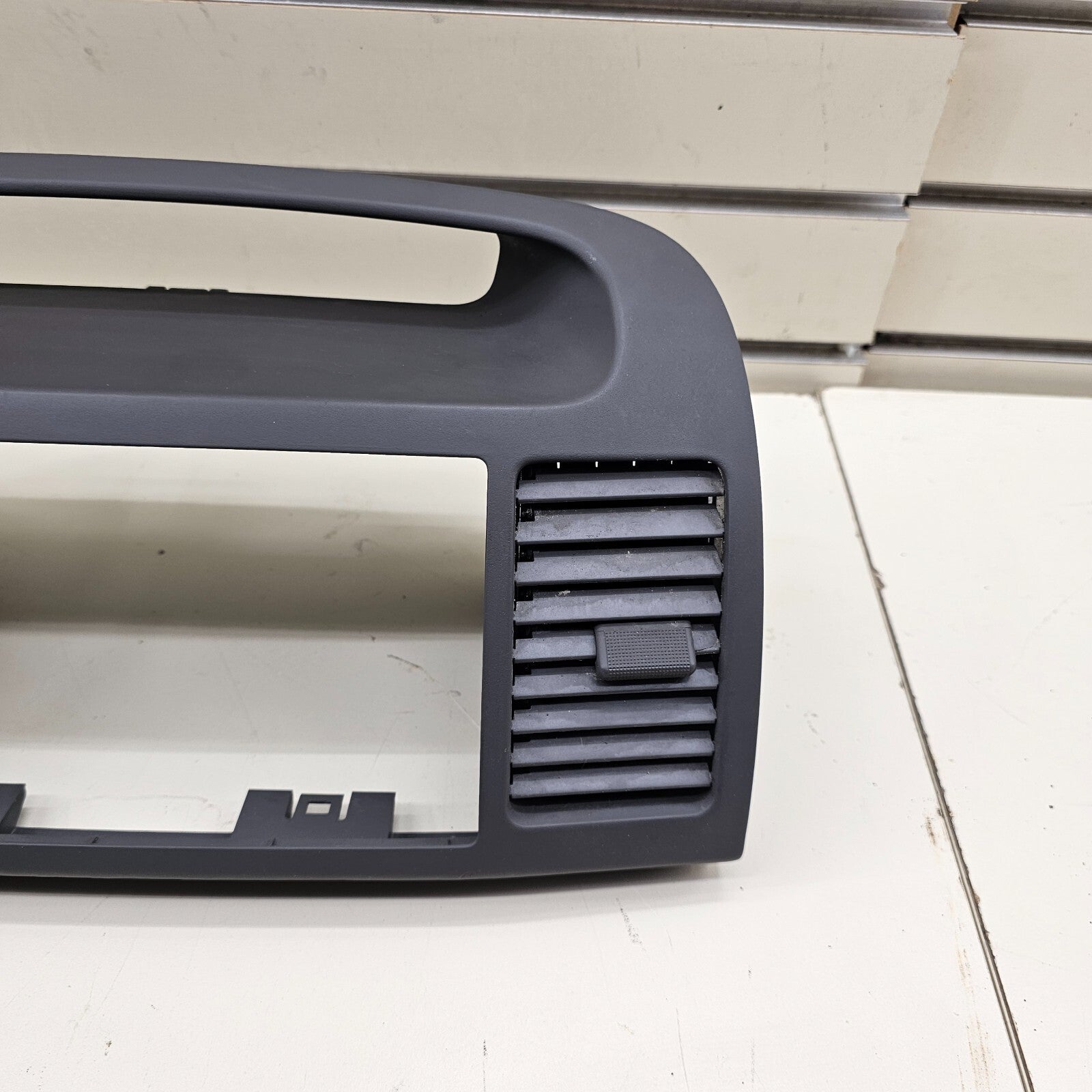 🔥02-06 Toyota CAMRY Dash RADIO BEZEL Center Air Vents CLOCK Trim GRAY B25