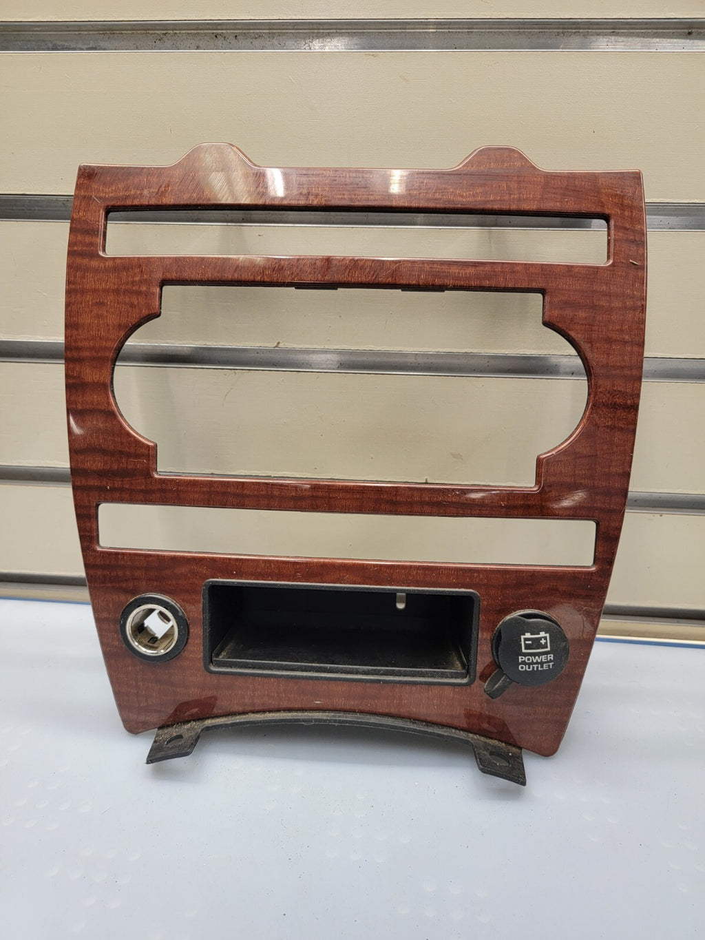 🔥 2005-2007 Jeep Grand Cherokee Center Bezel Trim Panel OEM Woodgrain B70