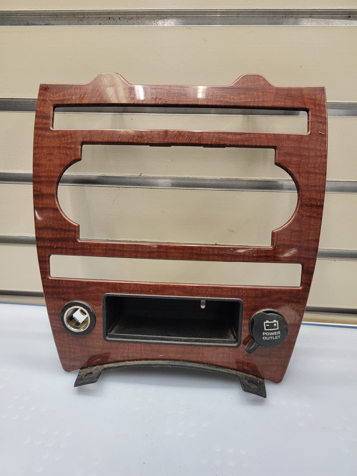 🔥 2005-2007 Jeep Grand Cherokee Center Bezel Trim Panel OEM Woodgrain B70