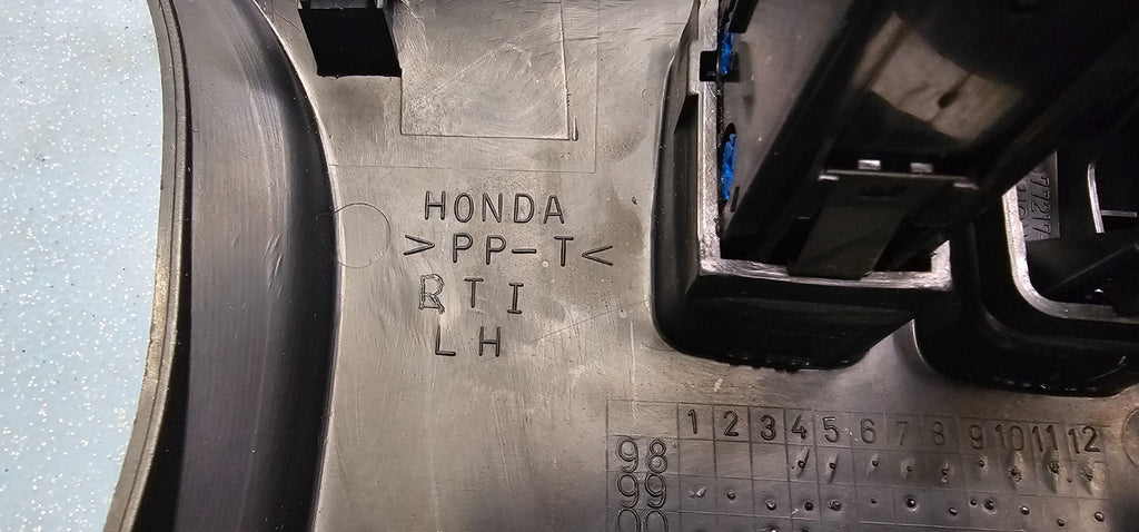 🔥99-04 HONDA ODYSSEY POWER MIRROR SLIDING DOOR SWITCH DASH PANEL BEZEL BLACK