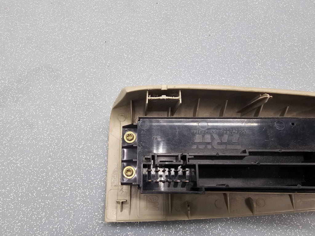 99-02 Silverado SIERRA 4 DOOR Left DRIVER Master Power Window Switch LT TAN WS4