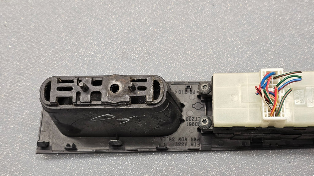 🔥07-10 Nissan Sentra Left Driver Power Door Window Control Switch Lock Black