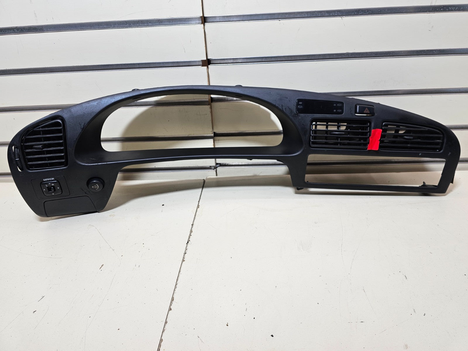 🔥92-96 Camry Dash Instrument Cluster Speedometer Tachometer Bezel Panel Black