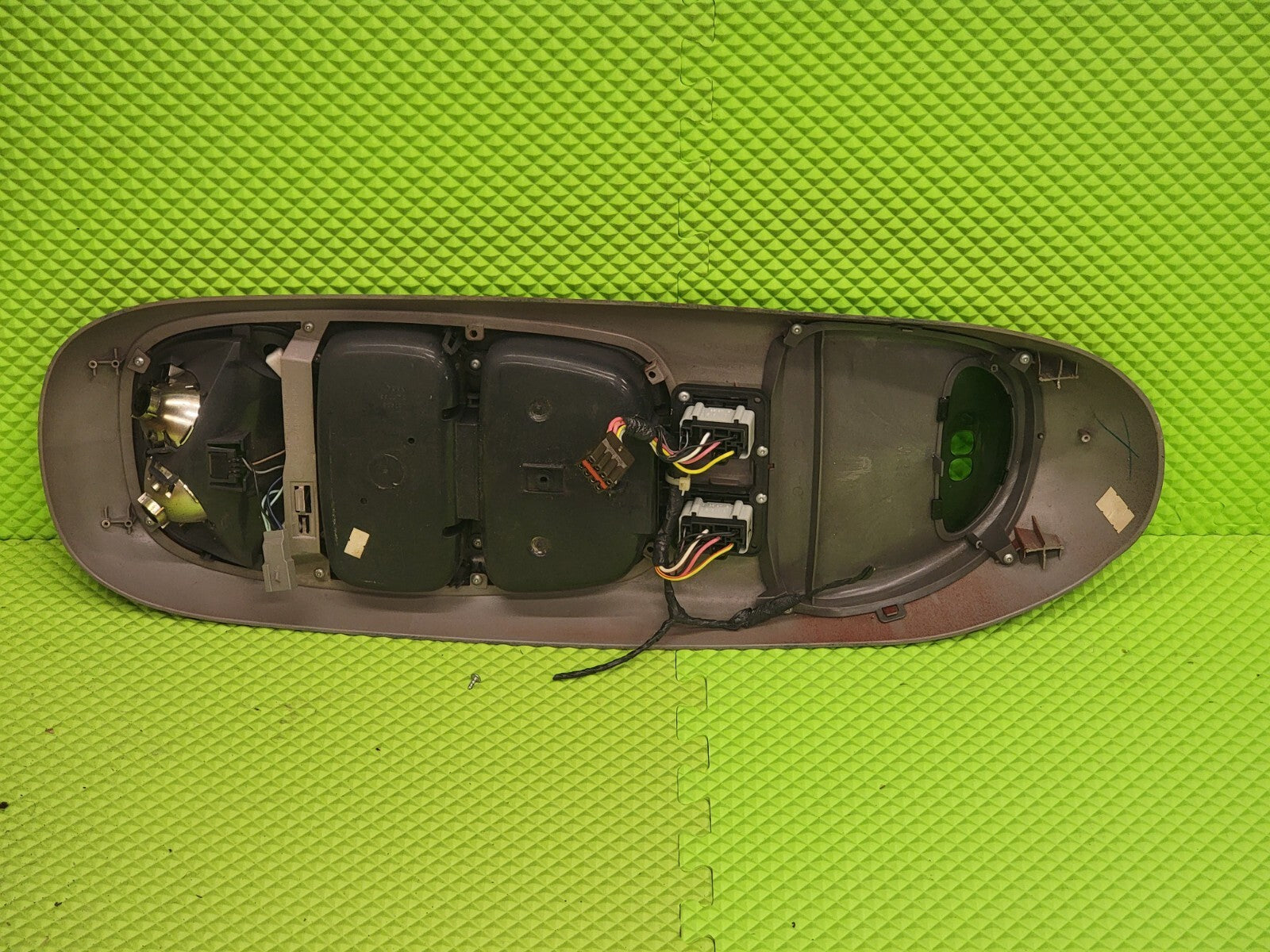 🔥97-02 Ford Expedition Overhead Climate Console Map Light Display OEM RED