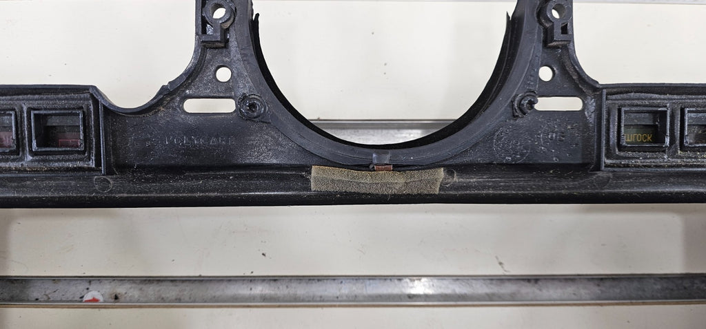 🔥87-91 Ford F150 F250 BRONCO Dash Instrument CLUSTER Bezel Speedometer Wood