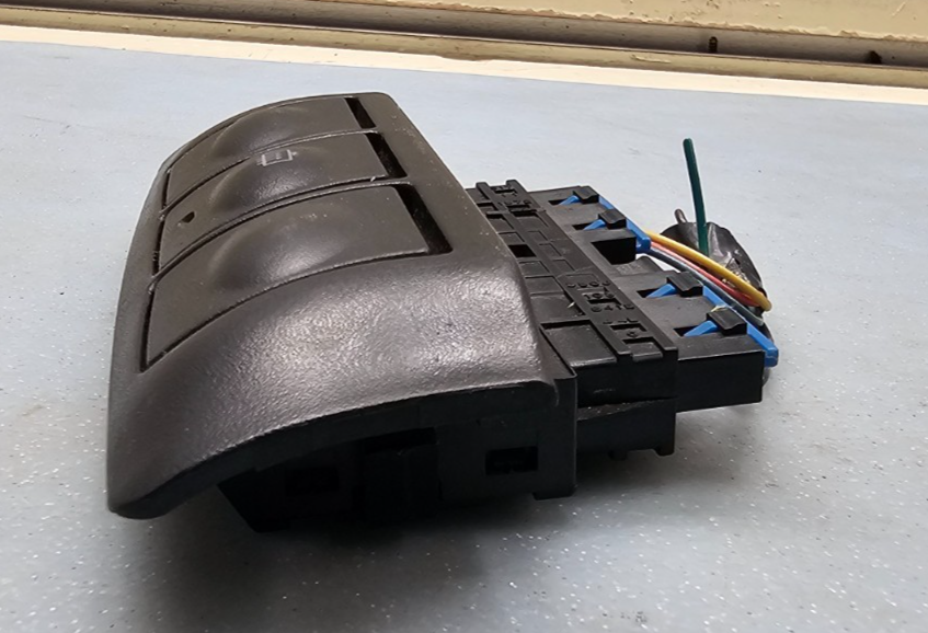 🔥96-99 SATURN SC SL SW Rear Window Defogger Switch traction control Black OEM