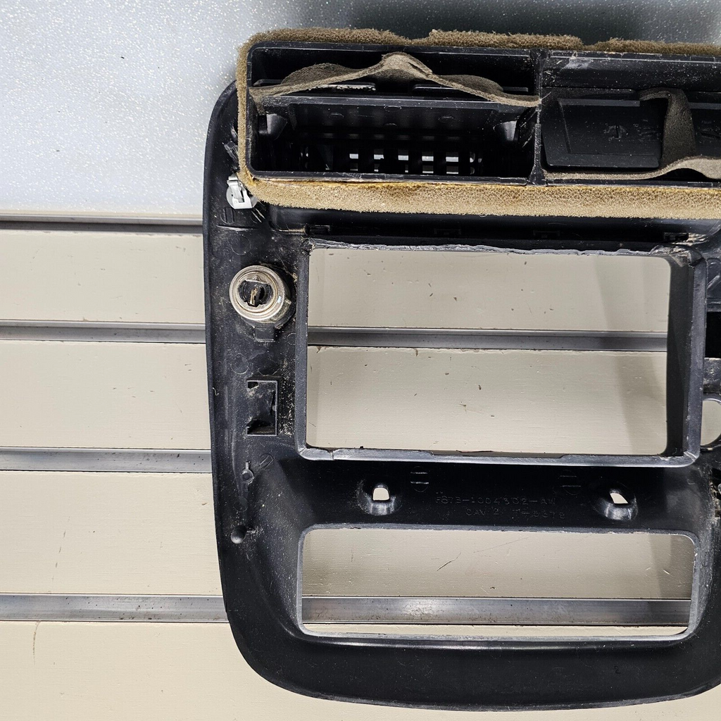 🔥95-10 Ford Ranger EXPLORER Center Dash Radio Trim Surround Bezel Trim BLACK B2