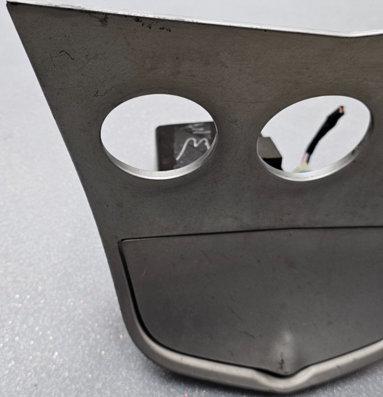🔥07-10 Sebring Dash Heater Temperature Climate Control Conditioner Bezel Silver