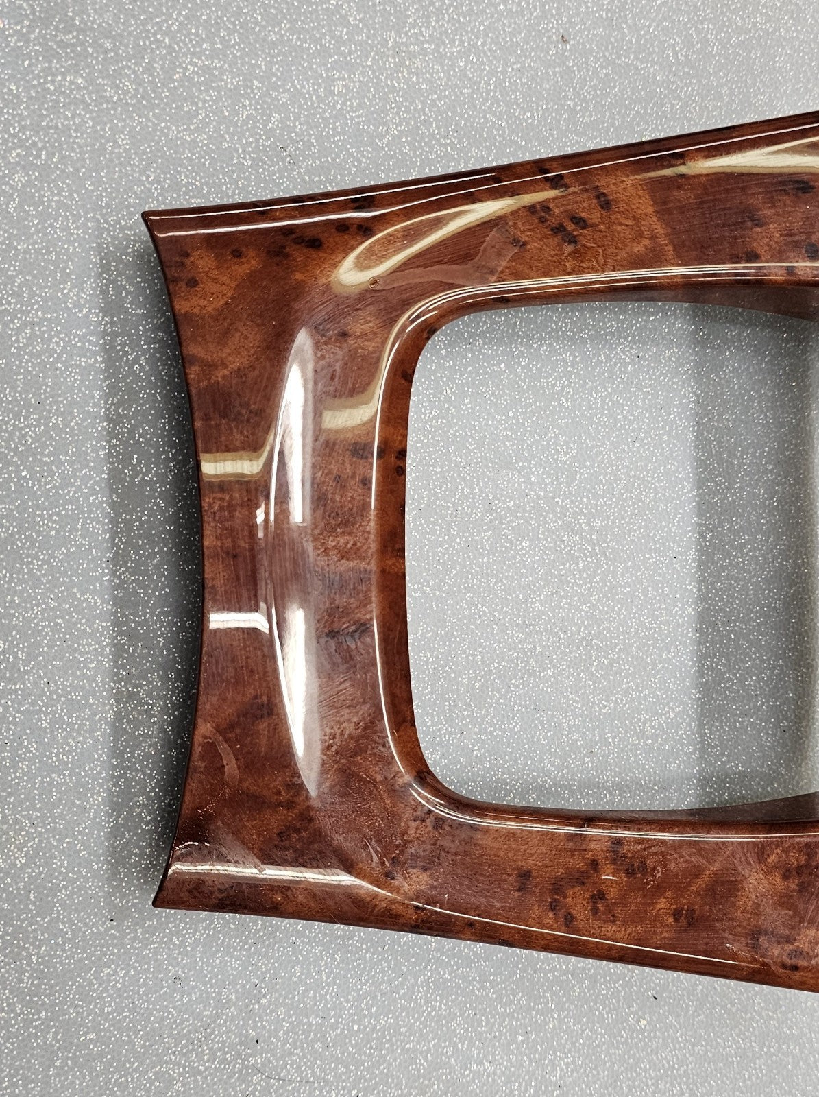 🔥03-07 Highlander Center Console Gear Transmission Shifter Bezel Panel Wood