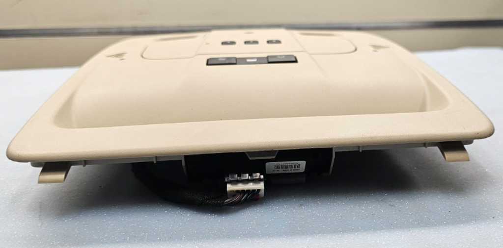 🔥2013-2016 Chevy Malibu Overhead Console Dome Light Lamp Assembly TAN OEM