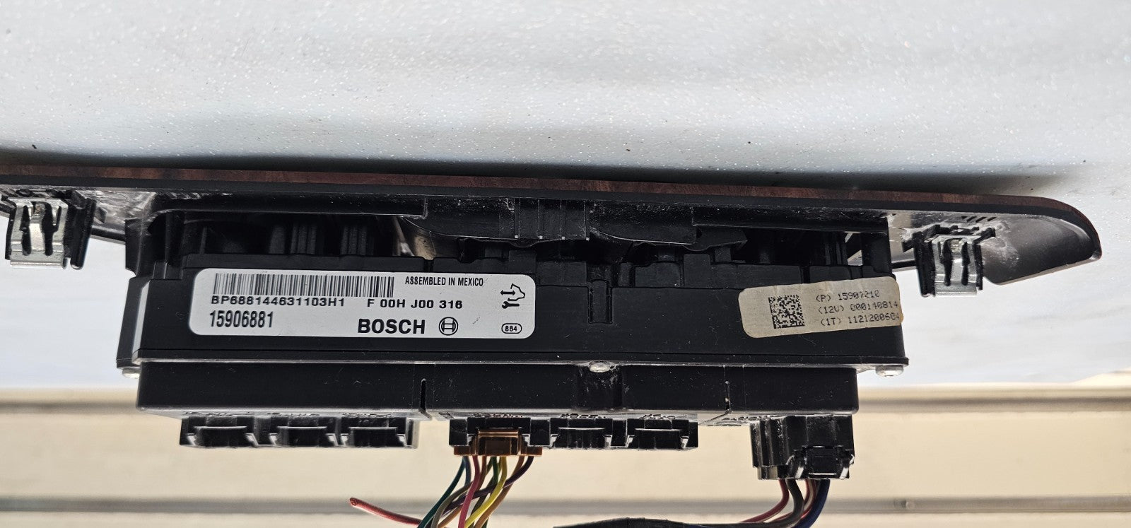 🔥07-14 Tahoe Yukon Suburban Left Driver Door Window Master Power Switch Wood