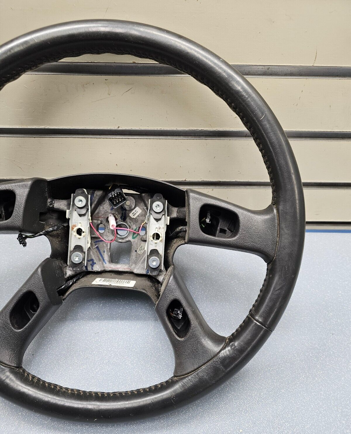 🔥03-06 Chevy Tahoe Yukon Escalade Left Driver Steering Wheel Column Cover BLACK