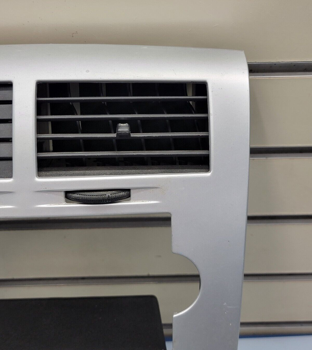 🔥07-09 Dodge CALIBER Dash Radio Center BEZEL Climate Dash Trim Vents SILVER B15