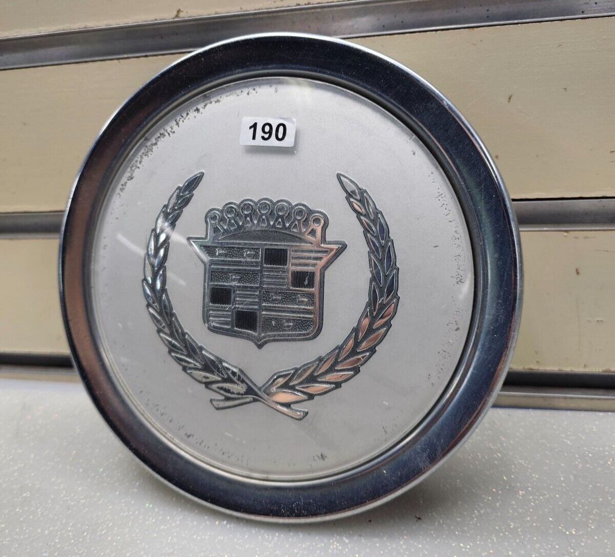 🔥1988-1991 Cadillac Deville Front Rear Wheel Center Cap Hubcap Silver Lower OEM
