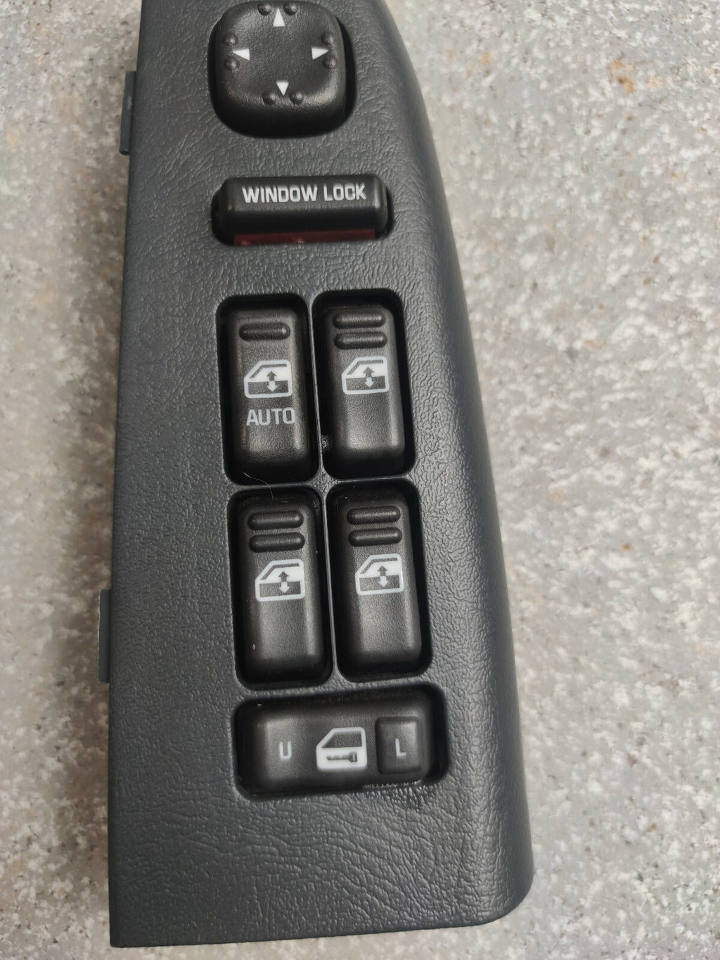 99-02 Silverado SIERRA Door Master Power Window Switch LEFT Driver GRAPHITE WS3