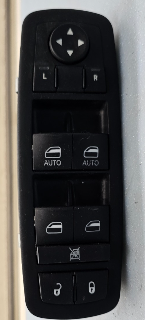 🔥08-20 Grand Caravan Town Country Master Left Driver Window Switch BLACK WS29