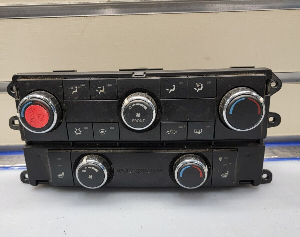 🔥08-10 Dodge Grand Caravan Town & Country Climate Control Rear A/C Heater Dash