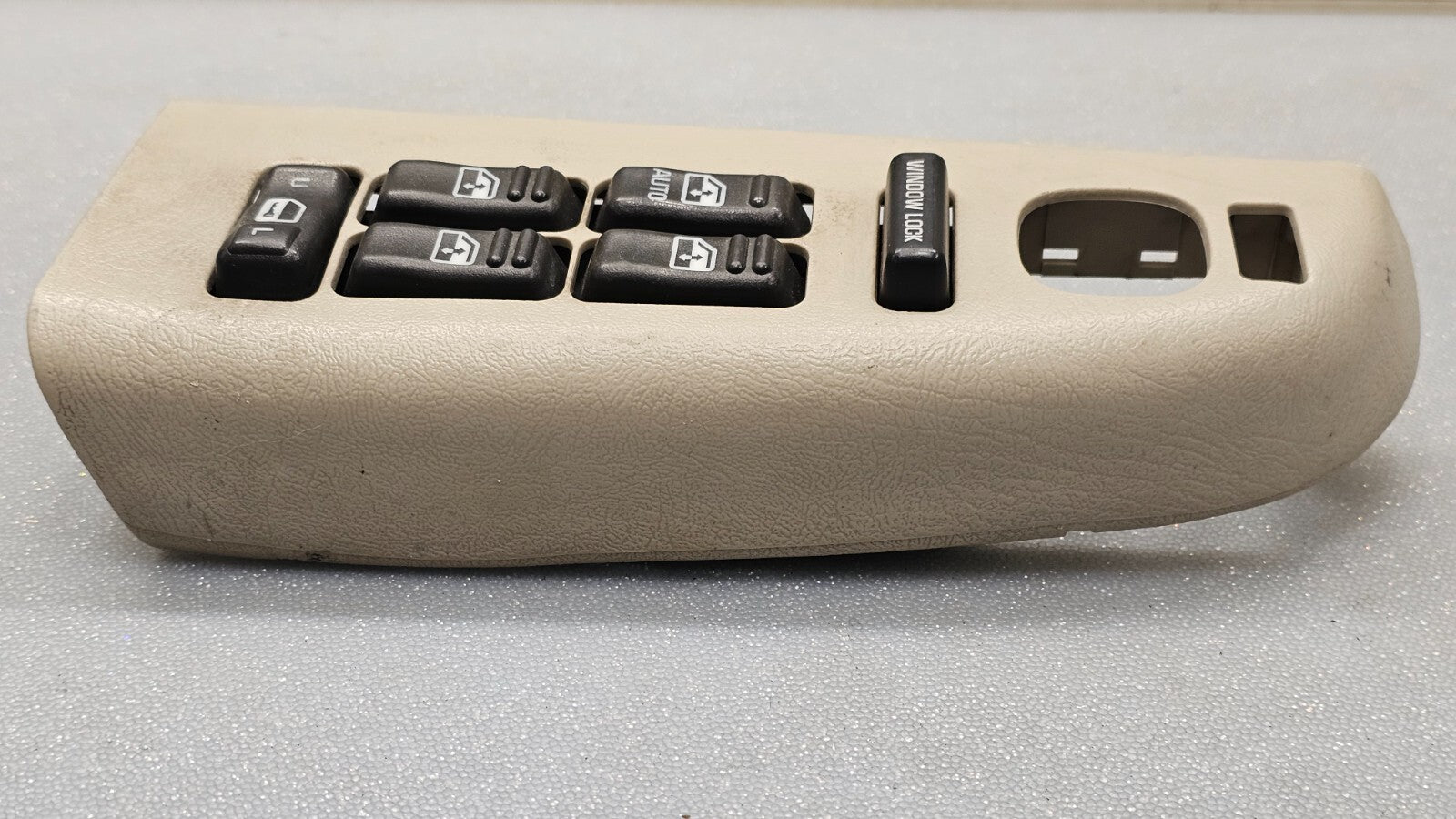 🔥99-02 Silverado SIERRA 4 Door Left DRIVER Master Power Window Switch Tan WS4