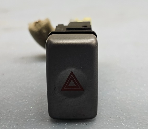 🔥03-08 Subaru Forester Emergency Light Hazard Switch Control Button Silver OEM