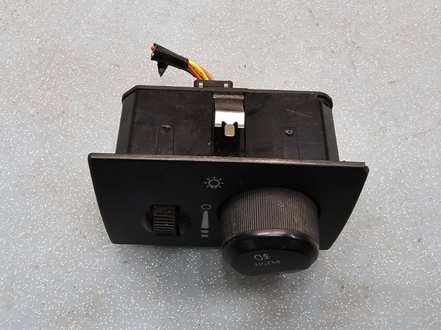 🔥05-10 Chrysler 300 Charger Magnum Headlight Switch Dimmer Assembly Black HS4