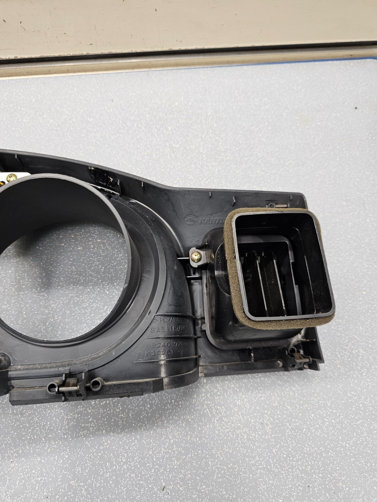 🔥02-04 Nissan Frontier Xterra Instrument Gauge Cluster Bezel Gray/Black