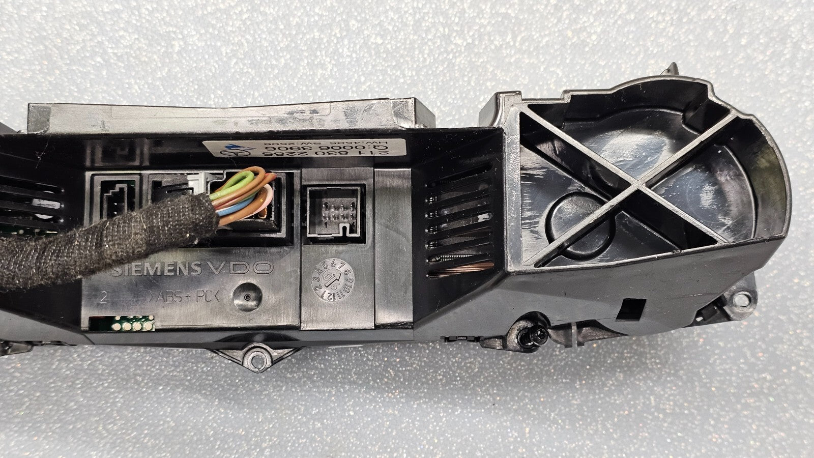 07-09 MERCEDES E280 E300 E320 E350 W211 DASH HEATER CLIMATE TEMPERATURE CONTROL