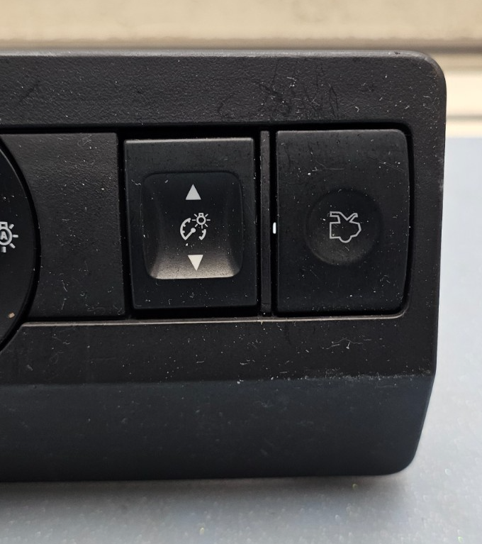10-12 FORD FUSION MILAN HEADLIGHT LAMP DIMMER CONTROL TOGGLE SWITCH ASSEMBLY OEM