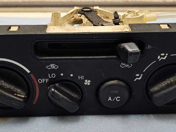 🔥98-00 Chevy Prizm Dash A/C AC HVAC Heater Temperature Climate Control Black