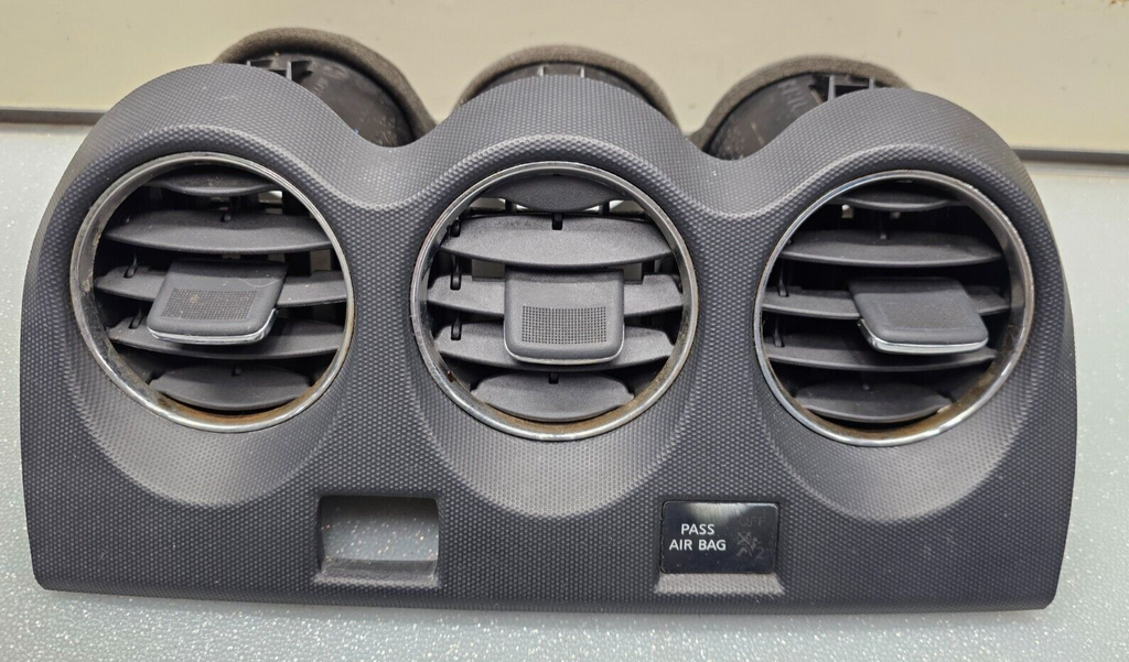 🔥07-12 Nissan ALTIMA Dash Center AIR VENTS w/Hazzard switch Assembly BLACK V10