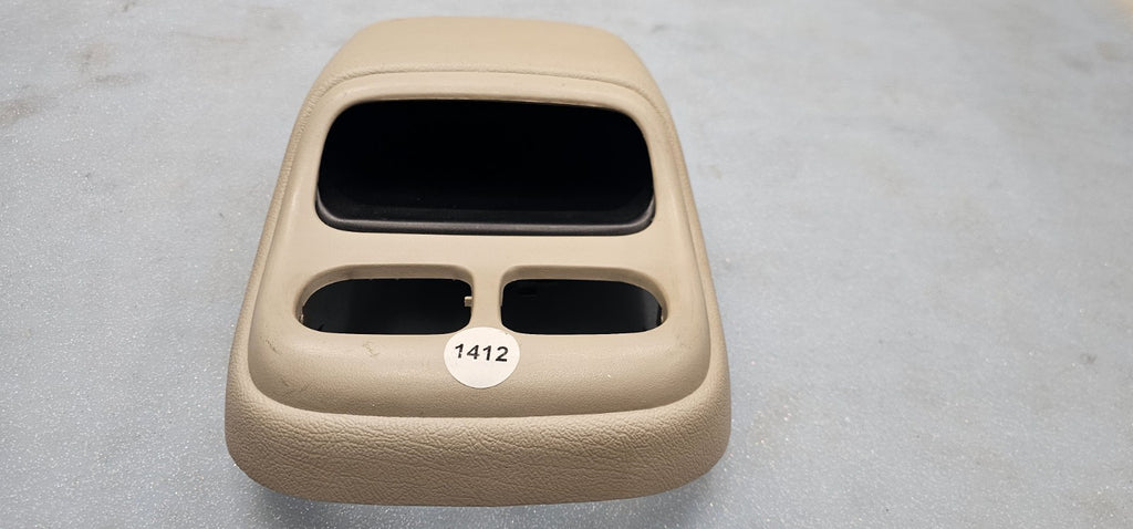 🔥94-97 Dodge RAM Front Overhead Console DOME Map Light Lamp Roof Storage Tan