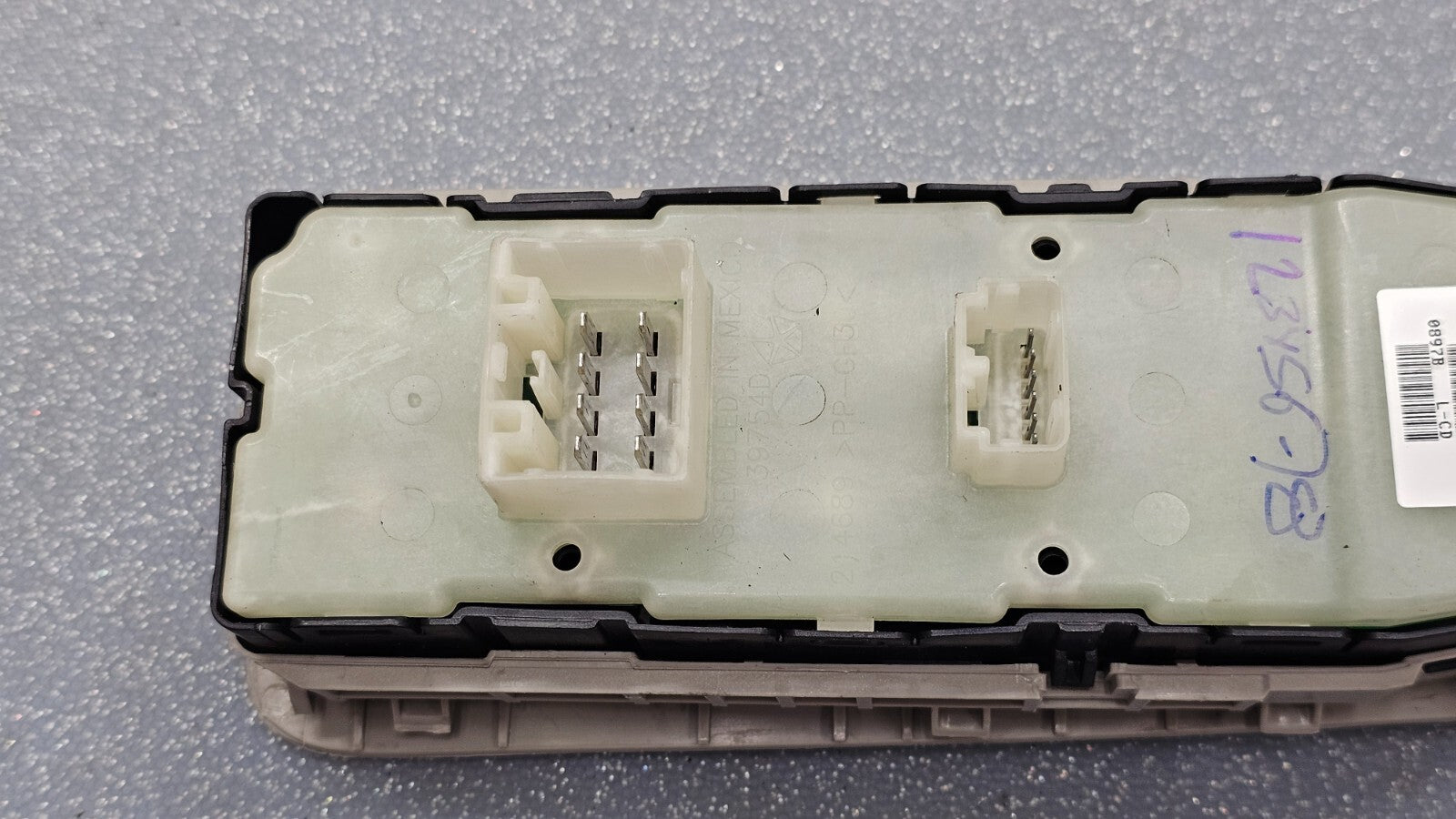 🔥07-14 Charger Dakota Chrysler 200 Left Driver Master Window Switch Lock Tan