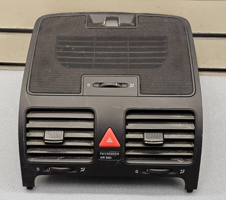 🔥05-10 Volkswagen Jetta Golf Dash AC Air Vent Heater Conditioning Bezel Black