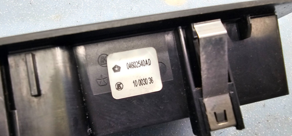 🔥08-11 Grand Caravan Nitro Journey Ram T&C Right Passenger Window Switch BLACK