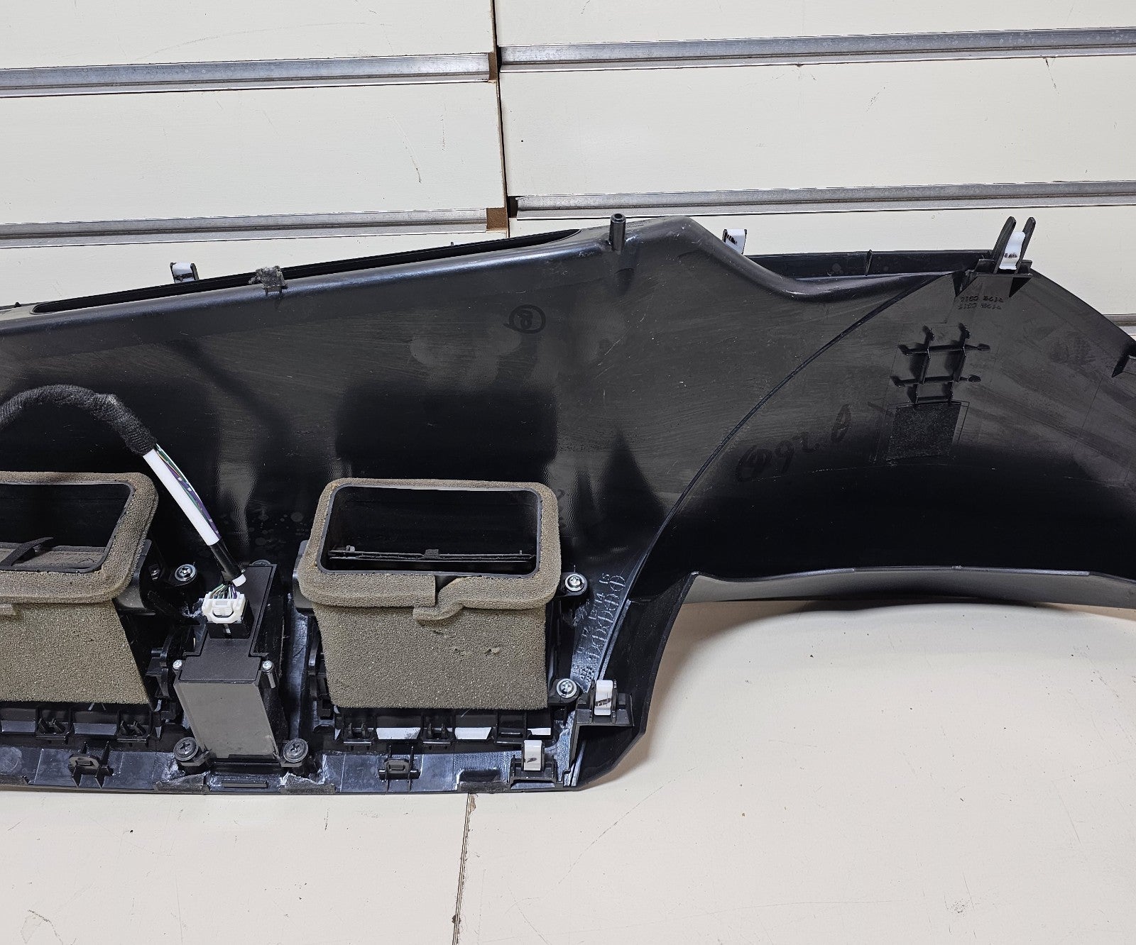 🔥12-15 MAZDA 5 DASH SPEEDOMETER INSTRUMENT CLUSTER UPPER COVER TRIM BEZEL BLACK