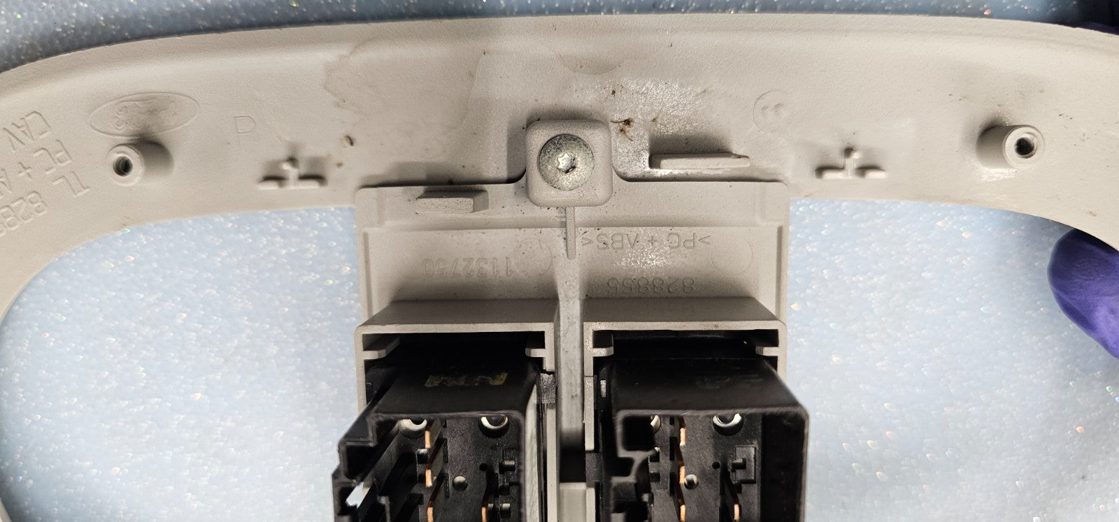 🔥04-08 Ford F150 Overhead Console Front Center Dome Light Sunroof Switch GRAY