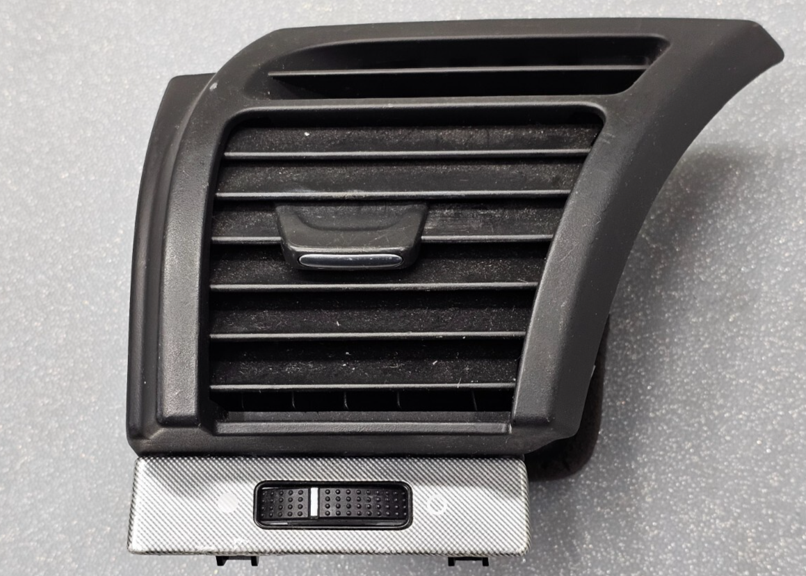 🔥04-08 Acura TL Left Driver Master Dash AC A/C Air Vent Heater Panel Black