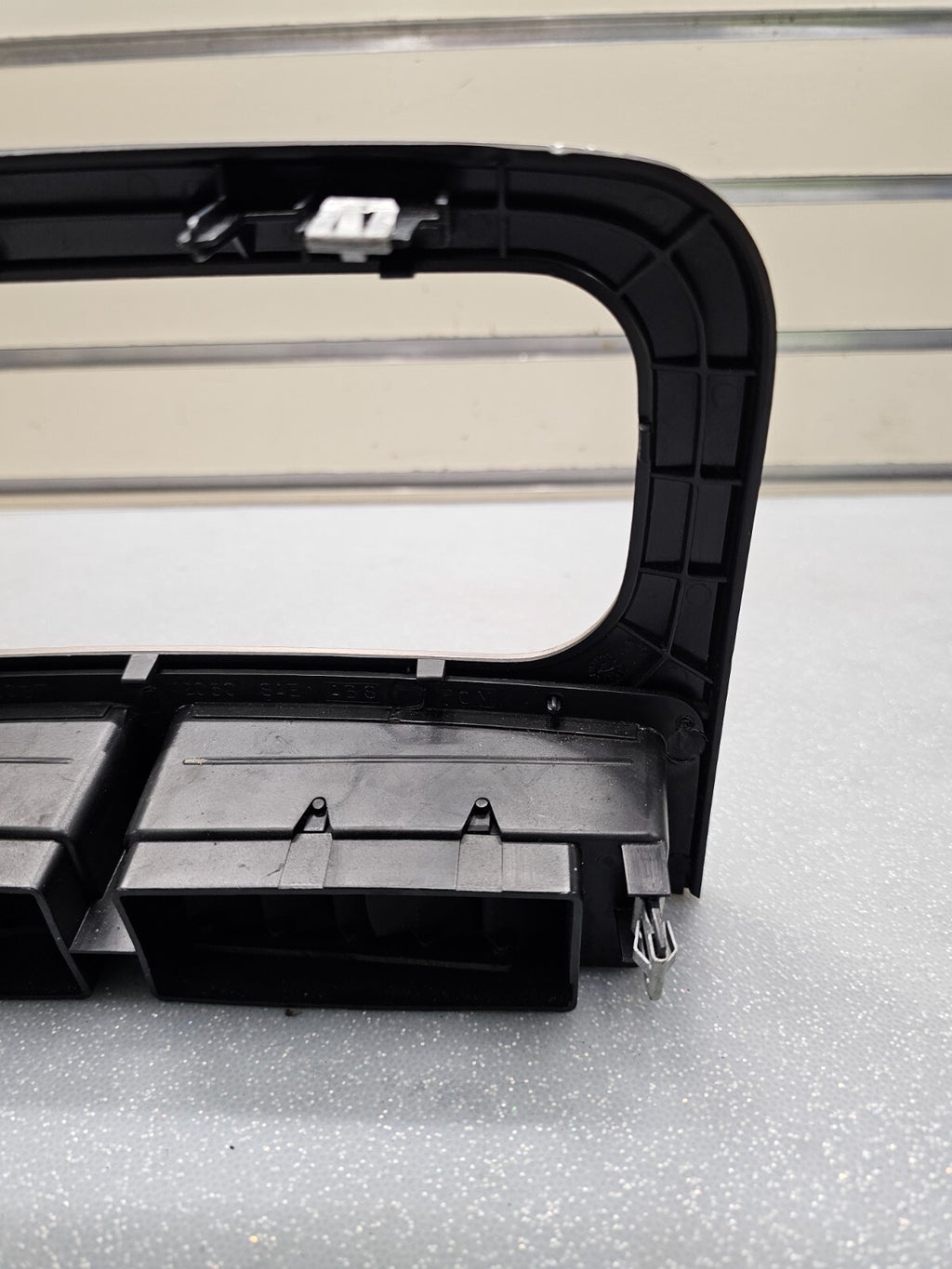🔥99-04 Jeep Grand Cherokee Center Dash RADIO Bezel A/C Air Vent Trim SILVER