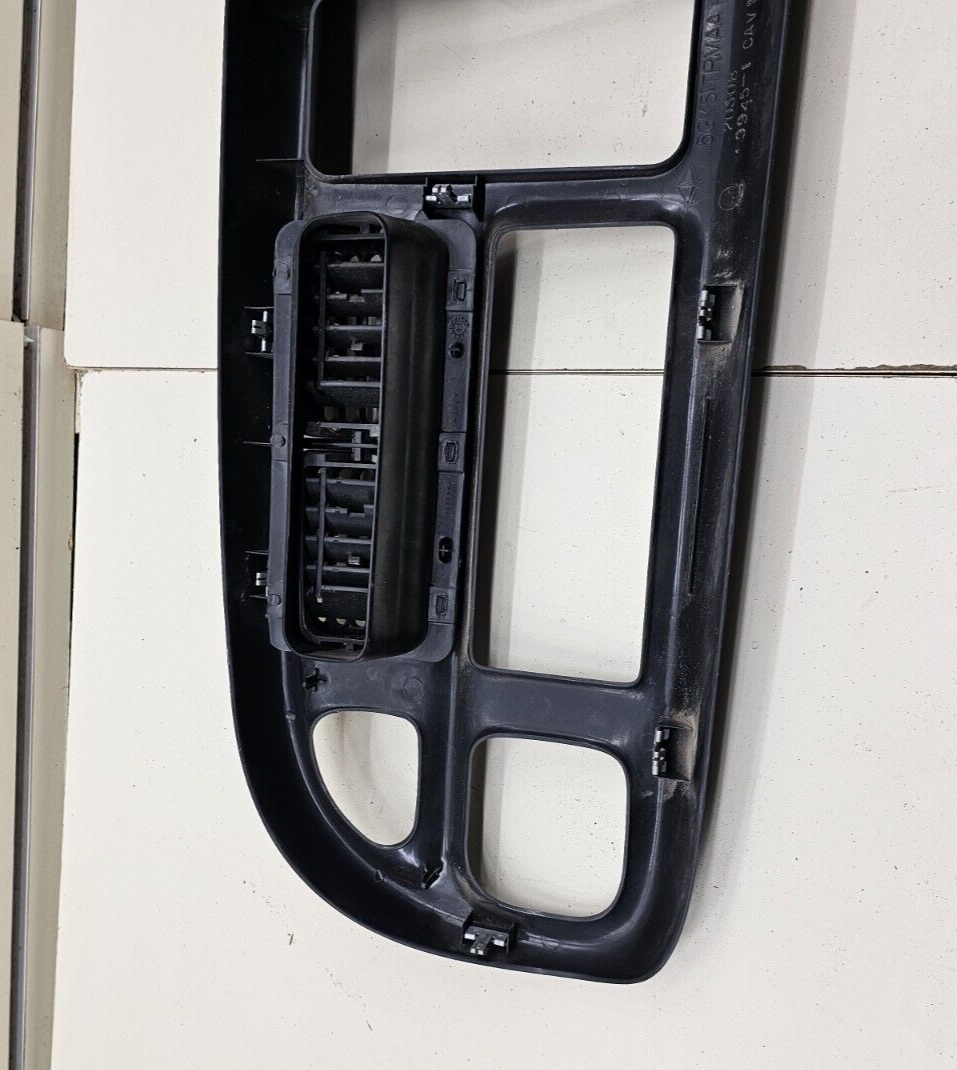🔥1998-2002 Dodge Ram Pickup Black Dash Bezel &Dashboard Cover Overlay W/clips
