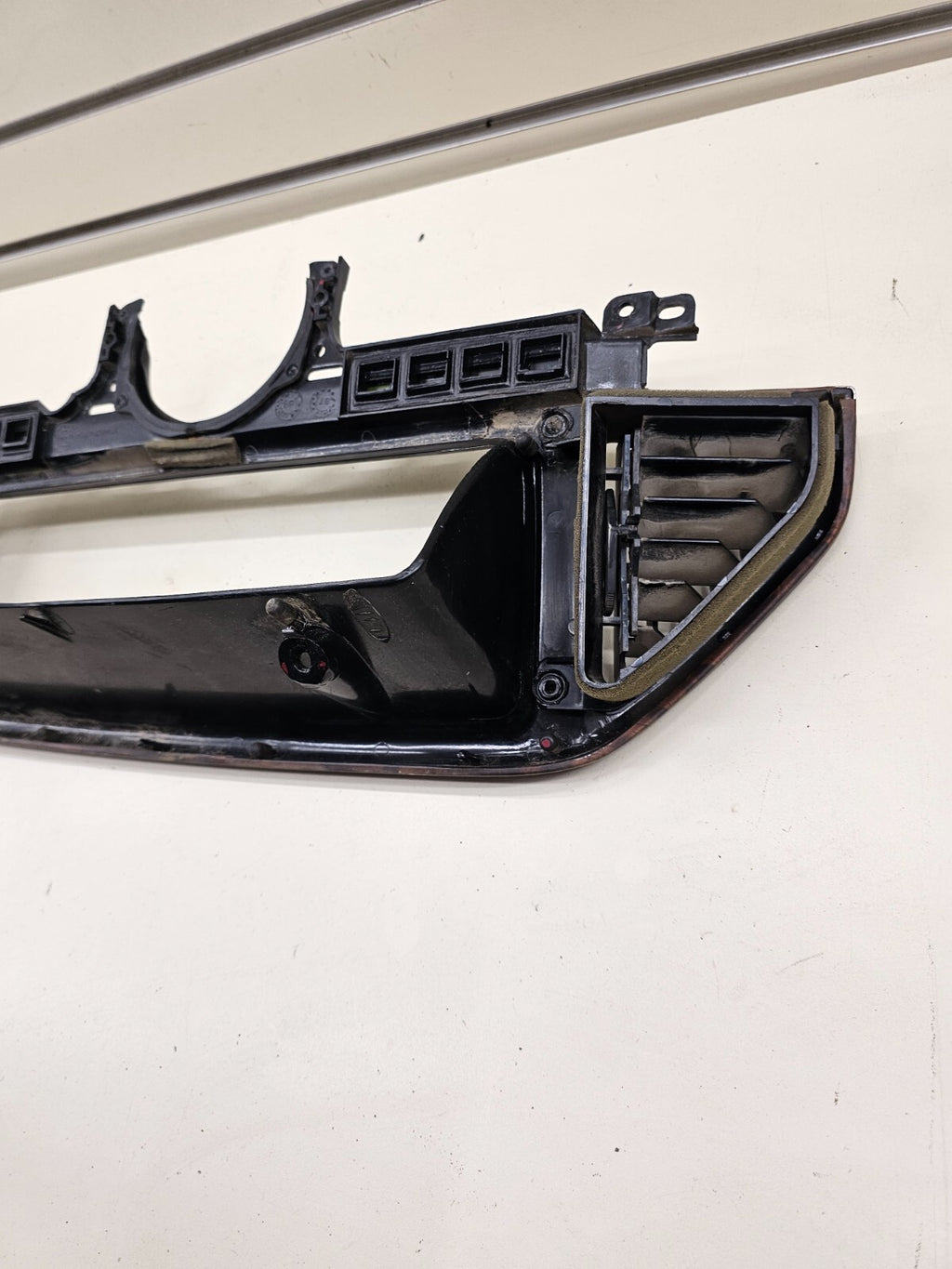 87-91 F150 BRONCO Dash Instrument CLUSTER Bezel Speedo Gauge Trim WOOD/Black C11