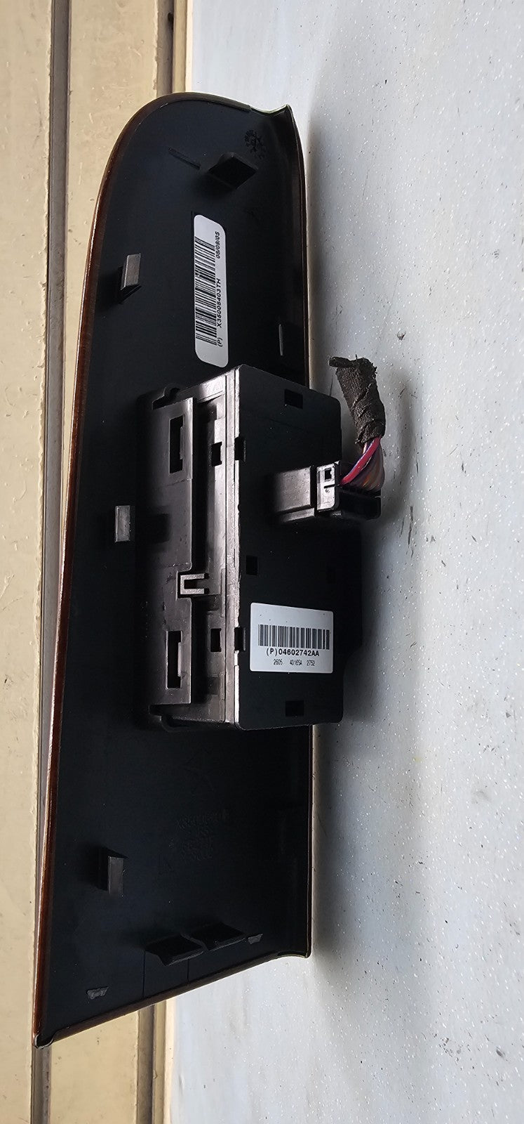🔥05-10 JEEP Grand Cherokee Commander Right Passenger Power Window Switch Wood