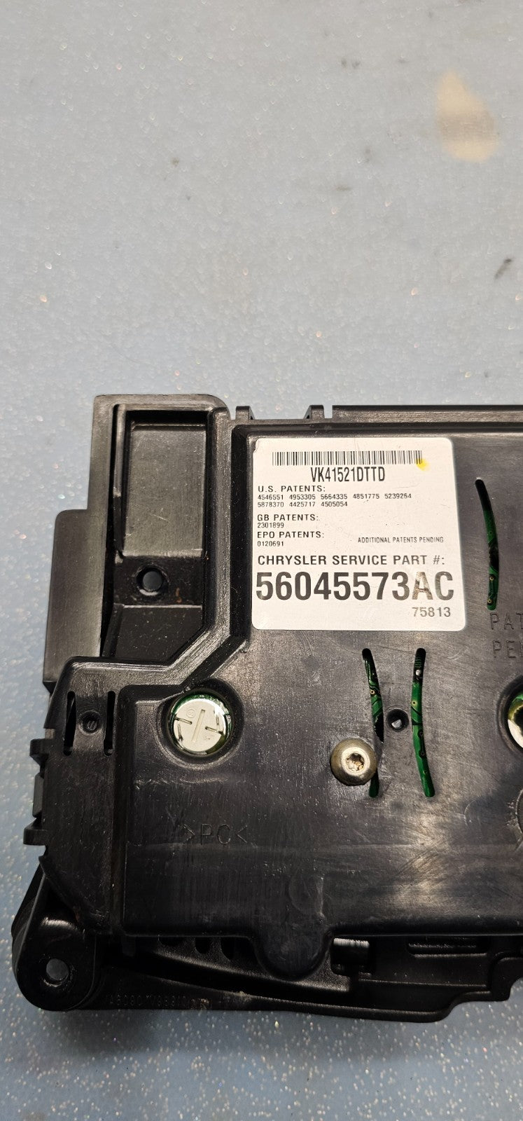 🔥03-10 DODGE RAM MOPAR OVERHEAD CONSOLE DOME MAP COMPASS MODULE ASSEMBLY BLACK