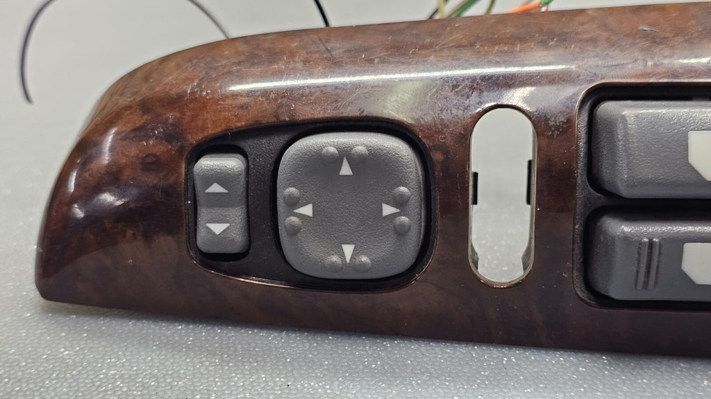 🔥98-05 Blazer S10 Jimmy Left Driver Master Window Switch Assembly Wood OEM WS46