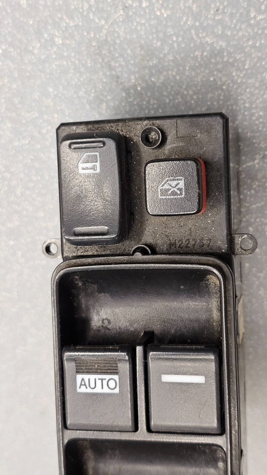 🔥03-07 ACCORD LEFT DRIVER MASTER POWER CONTROL DOOR WINDOW SWITCH BLACK WS11