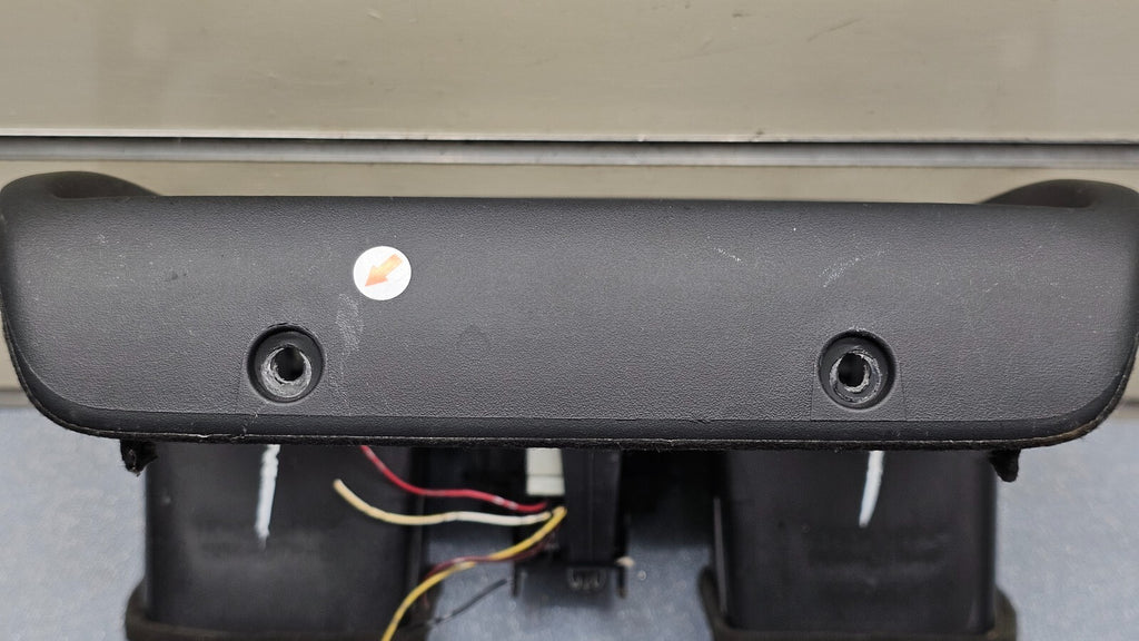 98-02 HONDA ACCORD FRONT CENTER DASH RADIO STEREO CLIMATE BEZEL TRIM PANEL BLACK