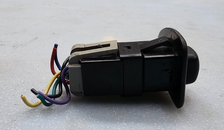 🔥99-04 FORD MUSTANG LEFT DRIVER MASTER POWER MIRROR CONTROL SWITCH BLACK