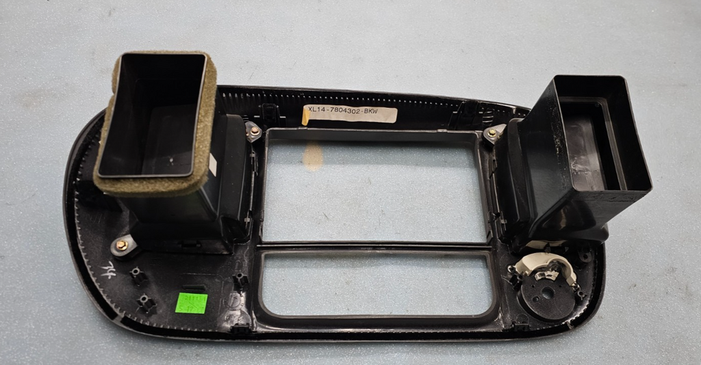 🔥97-03 Ford F-150 Dash Radio Stereo Climate BEZEL Trim Panel Line DK GRAY B1