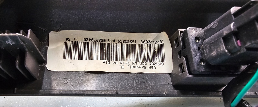 🔥05-10  Chevrolet Cobalt Pontiac G5 Interior Light Dimmer Switch Gray Trim OEM