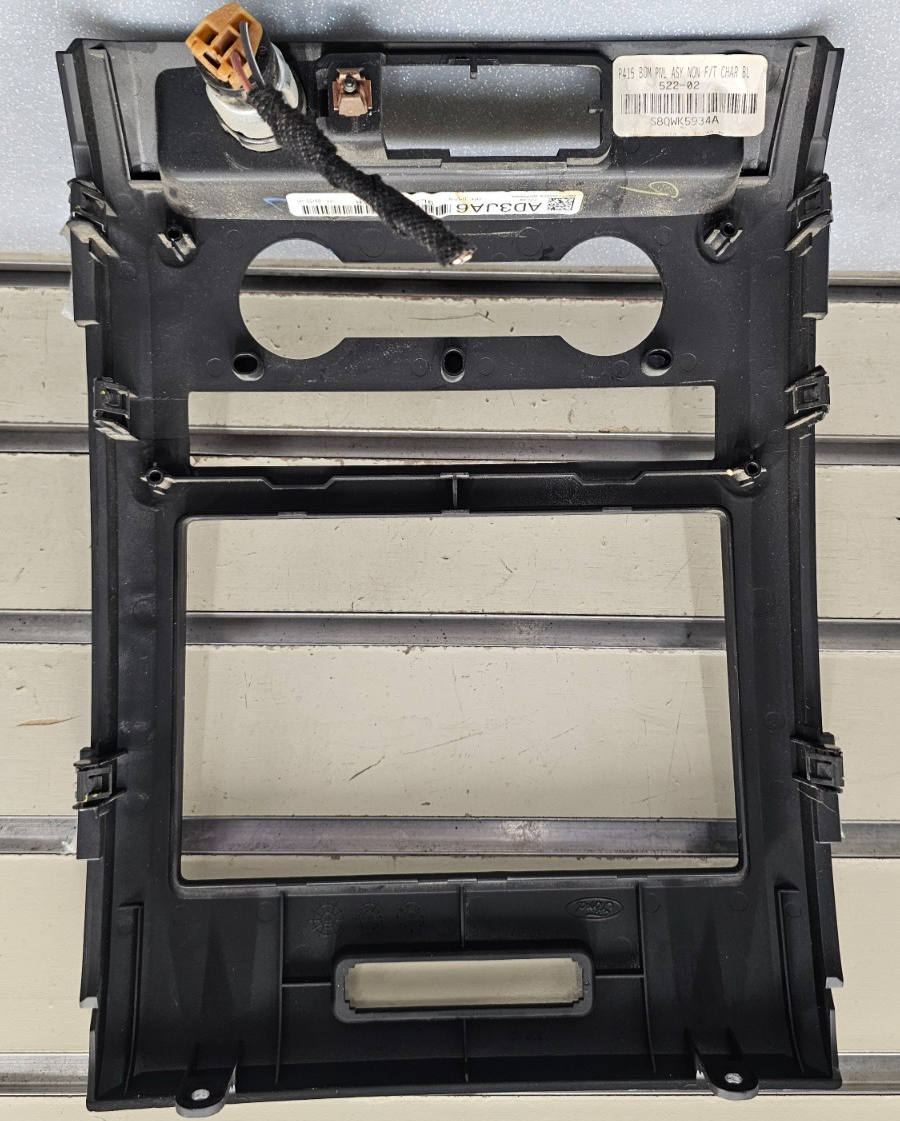 🔥09-12 FORD F150 Dash AM FM Radio Stereo Audio Climate Bezel Trim Panel Black