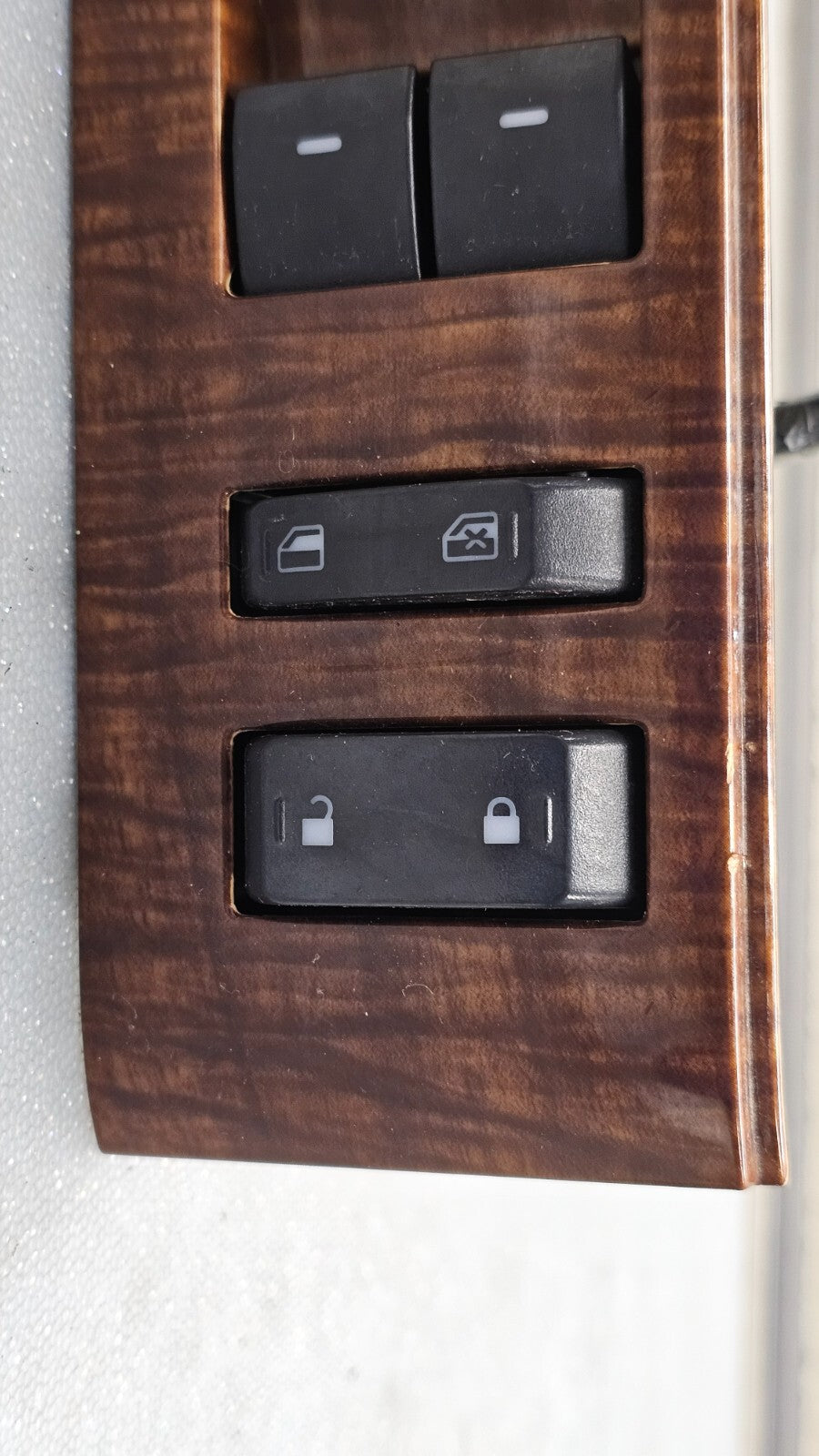 🔥06-10 EXPLORER MOUNTAINEER FRONT LEFT DRIVER MASTER WINDOW LOCK SWITCH WOOD
