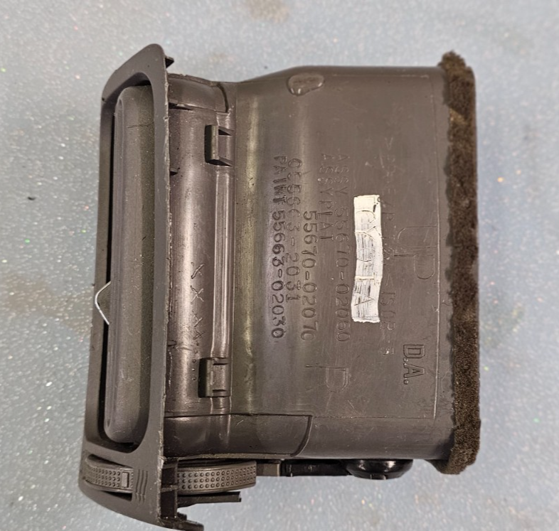 🔥03-08 COROLLA MATRIX DASH LH RIGHT AC Air Vent Heater Conditioning BLACK